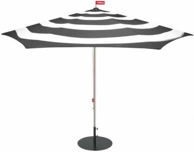 FATBOY Accessoire ext&eacute;rieur - Parasol STRIPESOL Anthracite &Oslash; 350 x H 266 cm