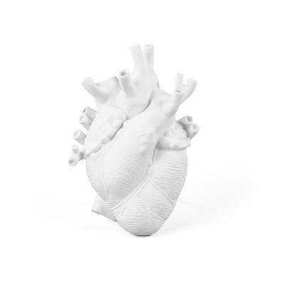 SELETTI Vase en porcelaine blanc Love in Bloom - 