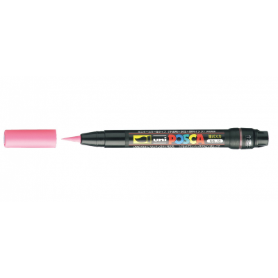 UNI BALL Uni-ball Posca Marqueur pinceau POSCA Brush Rose