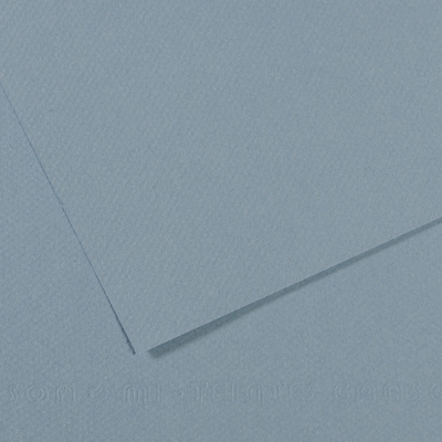 CANSON  papier dessin Mi-Teintes, 500 x 650 mm, bleu clair