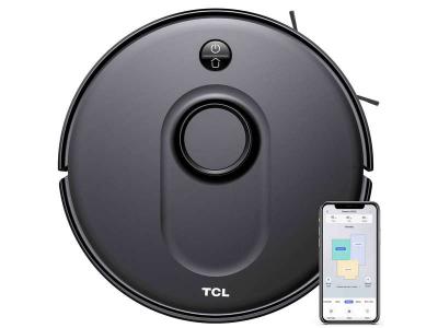  Aspirateur robot TCL SWEEVA 6000B - 0,5 L - Sans sac - Noir