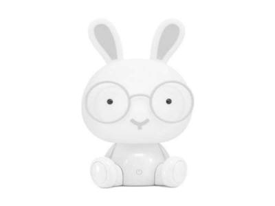  Lampe Veilleuse, Enfant, Pvc Blanc Tactile, Seynave Bunny