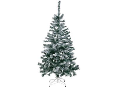 Sapin de No&euml;l artificiel Vert floqu&eacute; enneig&eacute; H 150 cm