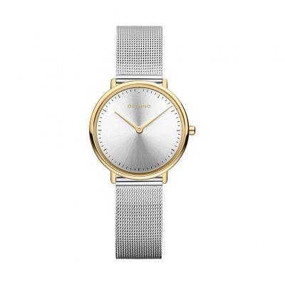 BERING Montre Femme  Ultra-Slim Acier Bicolore