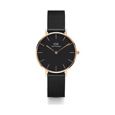 DANIEL WELLINGTON Montre Femme Petite Noir DW00100201 