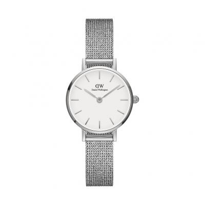 DANIEL WELLINGTON  DW Montre Petite Pressed Sterling 24mm Argent