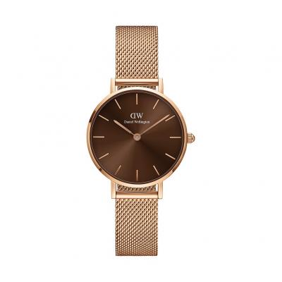 DANIEL WELLINGTON  Montre pour femme Petite Amber DW00100476