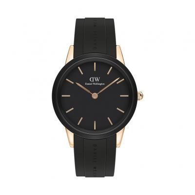 DANIEL WELLINGTON  Montre Iconic Motion Rose Gold Black 40mm DW00100425