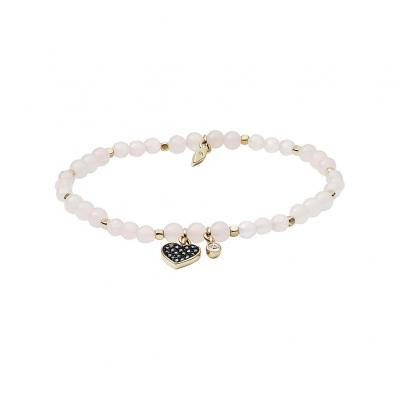 FOSSIL Bracelet Georgia de  en quartz, Rose, pour femme, JA6922710