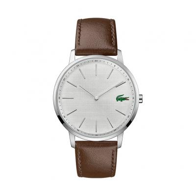 LACOSTE  Montre Analogique &agrave; Quartz pour Homme avec Bracelet en Cuir Marron - 2011002