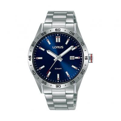 LORUS  Hommes Analogue Quartz Montre avec Bracelet en m&eacute;tal RH961NX9