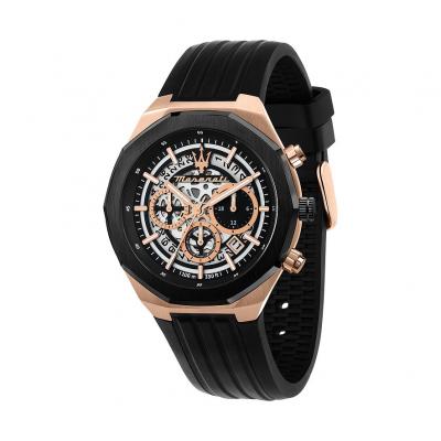 MASERATI  Stile Montre Homme, Chronographe, &Agrave; Quartz - R8871642003