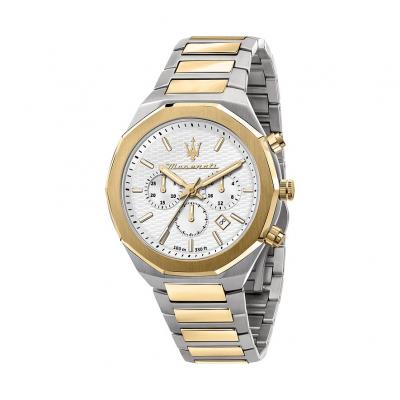 MASERATI  Stile Montre Homme, Chronographe, Analogique - 45 mm