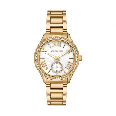 MICHAEL KORS Montre femme  Sage - MK4805 Bracelet Acier Dor&eacute;