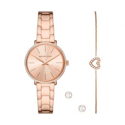 Montre Femme Pyper Dor&eacute; rose MK1040 Rose Michael Kors