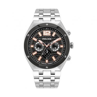 POLICE Montre Chronographe Homme  Kediri 15995JSTU/61M