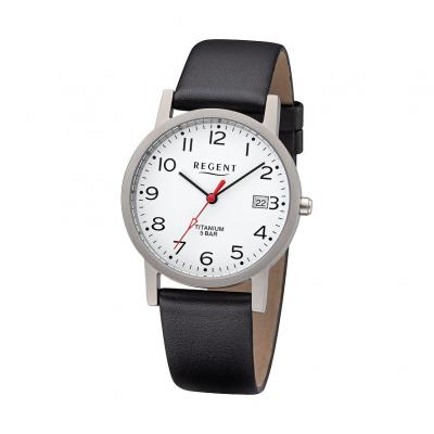 REGENT Inconnu  Homme Analogique Quartz Montre avec Bracelet en Cuir 11190181