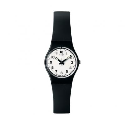 SWATCH Montre Femme Lady Blanc LB153 Noir 