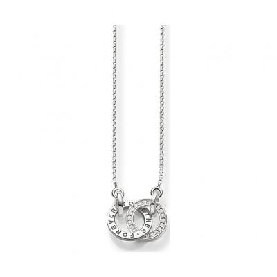 THOMAS SABO Collier Femme Sterling silver Argent&eacute; KE1488-051-14 Gris 
