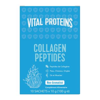 VITAL PROTEINS Collagen Peptides Bo&icirc;te De 10 Sticks - Non Aromatis&eacute;