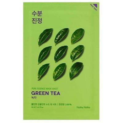 Holika Holika - pure Essence, Feuille de masque - Th&eacute; vert - 1pi&egrave;ce