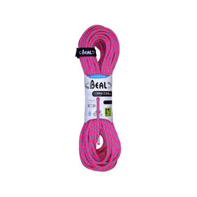 BEAL  Corde escalade Cobra Ii 8.6mm Gd X 60m Fuschia Rose Unique