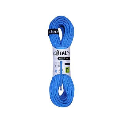 Beal - Joker 9,1 mm Golden Dry - Corde &agrave; simple taille 50 m, bleu