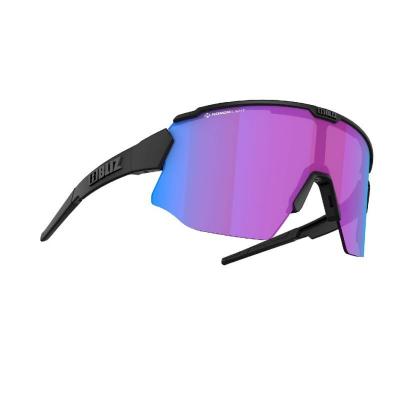 BLIZ Lunettes  breeze nano optics nordic light begonia noir