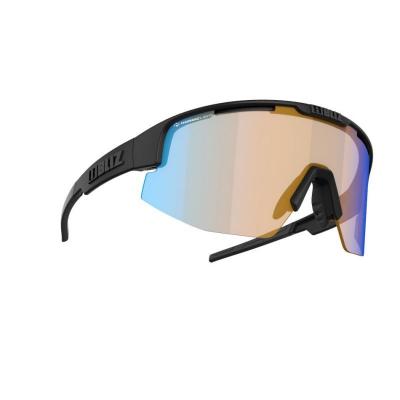 BLIZ Lunettes  matrix small nano optics nordic light noir orange