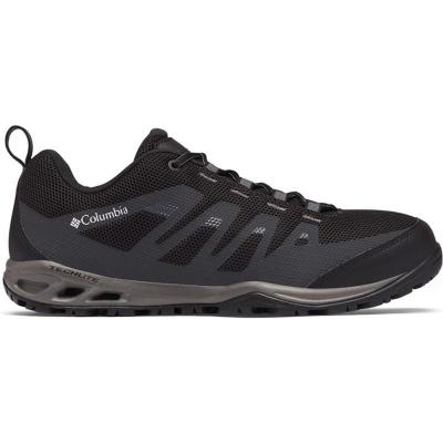 COLUMBIA  - Vapor Vent - Chaussures randonn&eacute;e homme Black / White - 45