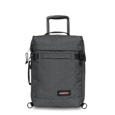 EASTPAK  - Strapson XXS - Sac de voyage &agrave; roulettes Black Denim - 25 L