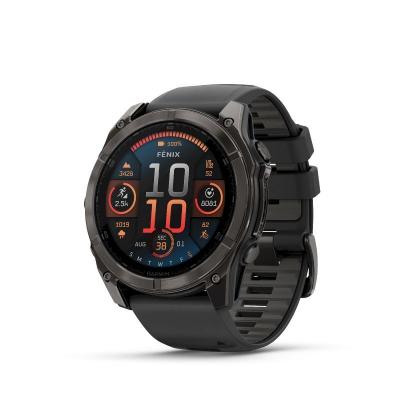 GARMIN  Fenix 8 Amoled 51mm Sapphire Titane Noir Unique 2024 