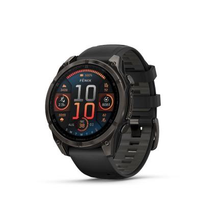 GARMIN  Fenix 8 AMOLED Sapphire Titane 47mm Cardio-Gps