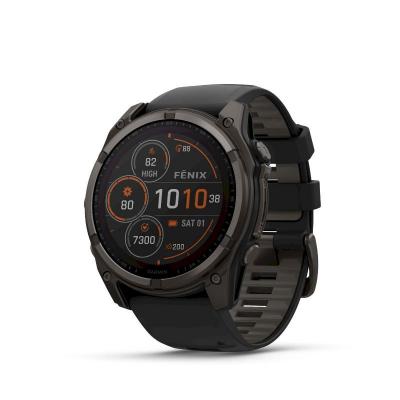 GARMIN  Fenix 8 Solar Sapphire Titane 51mm Cardio-Gps