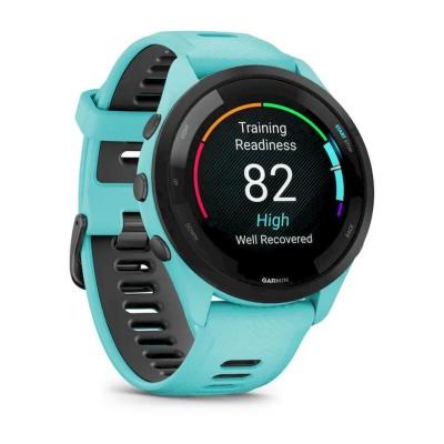 GARMIN  Forerunner 265 - Montre GPS Turquoise Noir Taille unique
