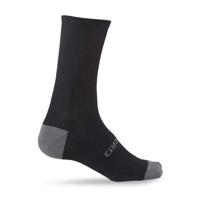 GIRO  HRC Merino Wool - Chaussettes v&eacute;lo Black / Charcoal M (40 - 42)