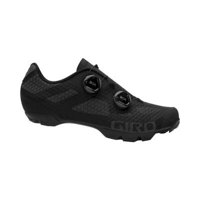 GIRO  Sector, Chaussures Mixte, Noir Black Dark Shadow, 44 EU