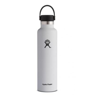 HYDRO FLASK Bouteille  standard flex cap 680 ml blanc