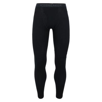 ICEBREAKER  - 260 Tech Leggings with Fly - Cale&ccedil;on long taille XL, noir