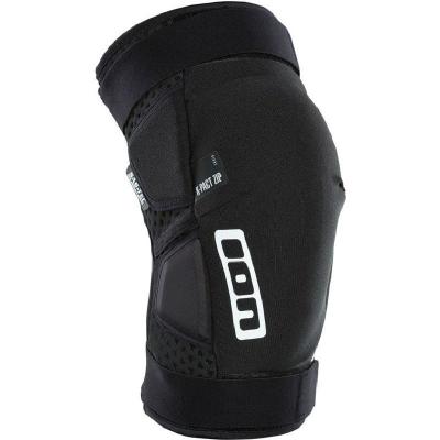 ION  - Pads K-Pact Zip - Genouilli&egrave;re VTT Black - S