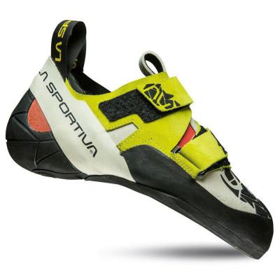 LA SPORTIVA  - Otaki - Chaussons escalade femme Sulphur / Coral - 40