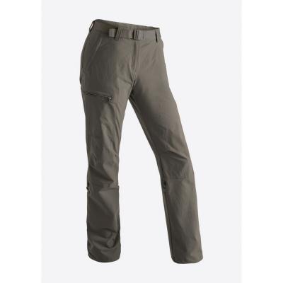 MAIER SPORTS  Pantalon de randonn&eacute;e femme Lulaka Roll Up marron clair 44