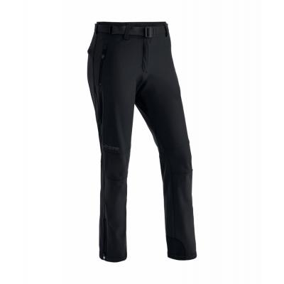 MAIER SPORTS  - Tech Pants - Pantalon softshell femme Black - EU 40 - Regular