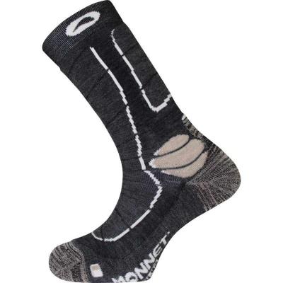 MONNET  - Trek Medium - Chaussettes randonn&eacute;e Beige - 41 - 42