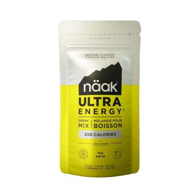 NAAK N&auml;ak - Ultra Energy Drink Mix - Boisson &eacute;nerg&eacute;tique - Neutral - 70 g