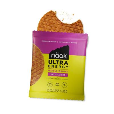 NAAK Gaufres &eacute;nerg&eacute;tique  Gaufres Ultra Energy (Fruits rouges) unit&eacute;