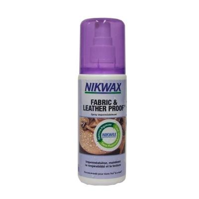 NIKWAX Spray Imperm&eacute;abilisant D&eacute;perlant Pour Cuir Et Textile  - 
