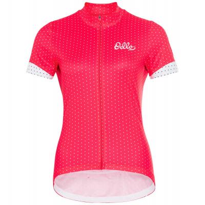 ODLO Maillot manches courtes femme  essential print rose
