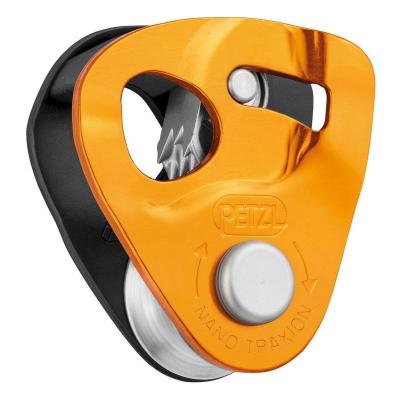 PETZL  - Nano Traxion - Poulie taille One Size, orange