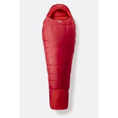 RAB  - Expedition 1000 - Sac de couchage en duvet taille 225 cm, rouge 